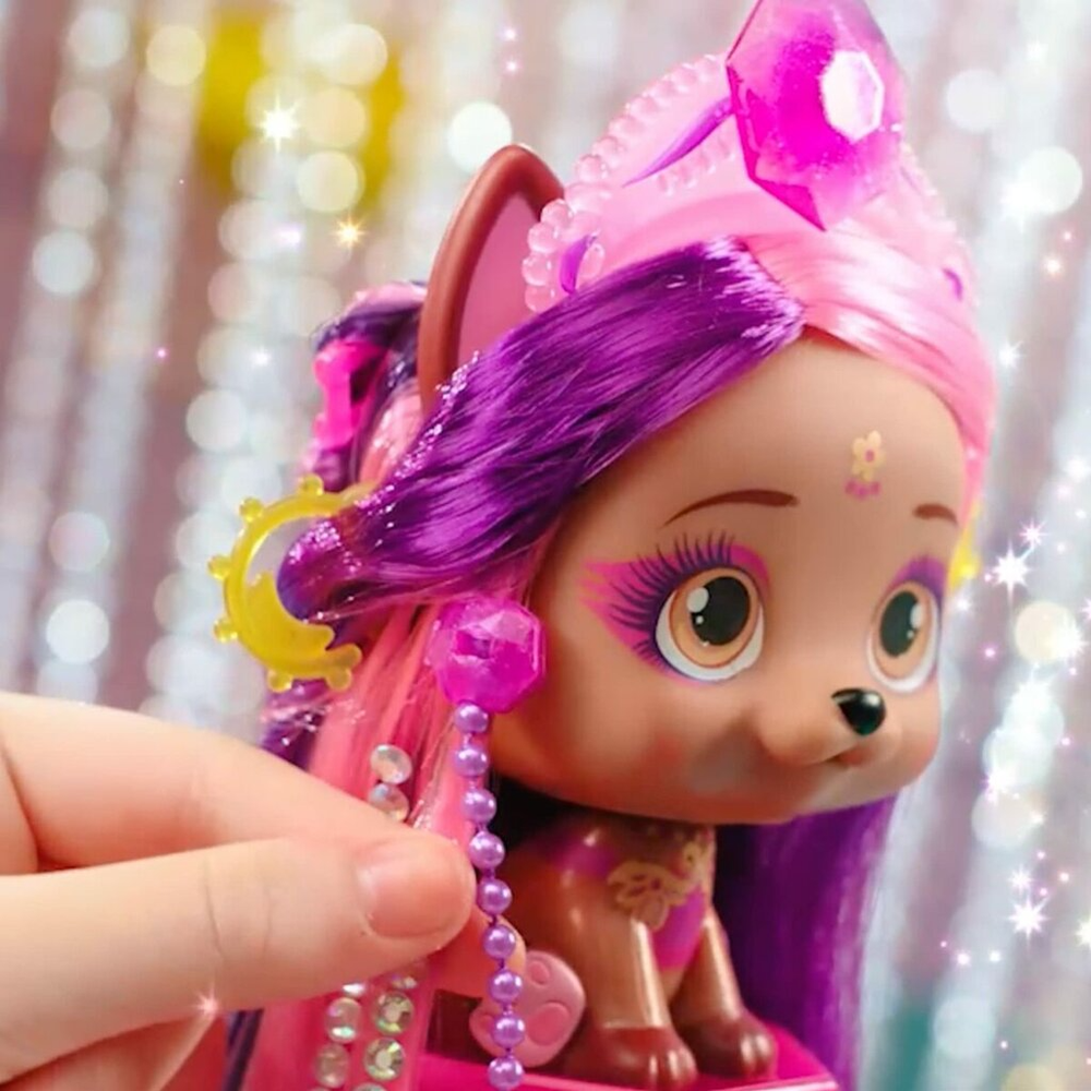 Kolekcionuojama figūrėlė IMC Toys Vip Pets Glam Gems aprašymas - Prekės nuotrauka