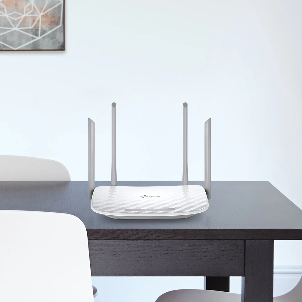 TP-Link Archer C50 Gen. 6 AC1200 dviejų juostų maršrutizatorius, baltas