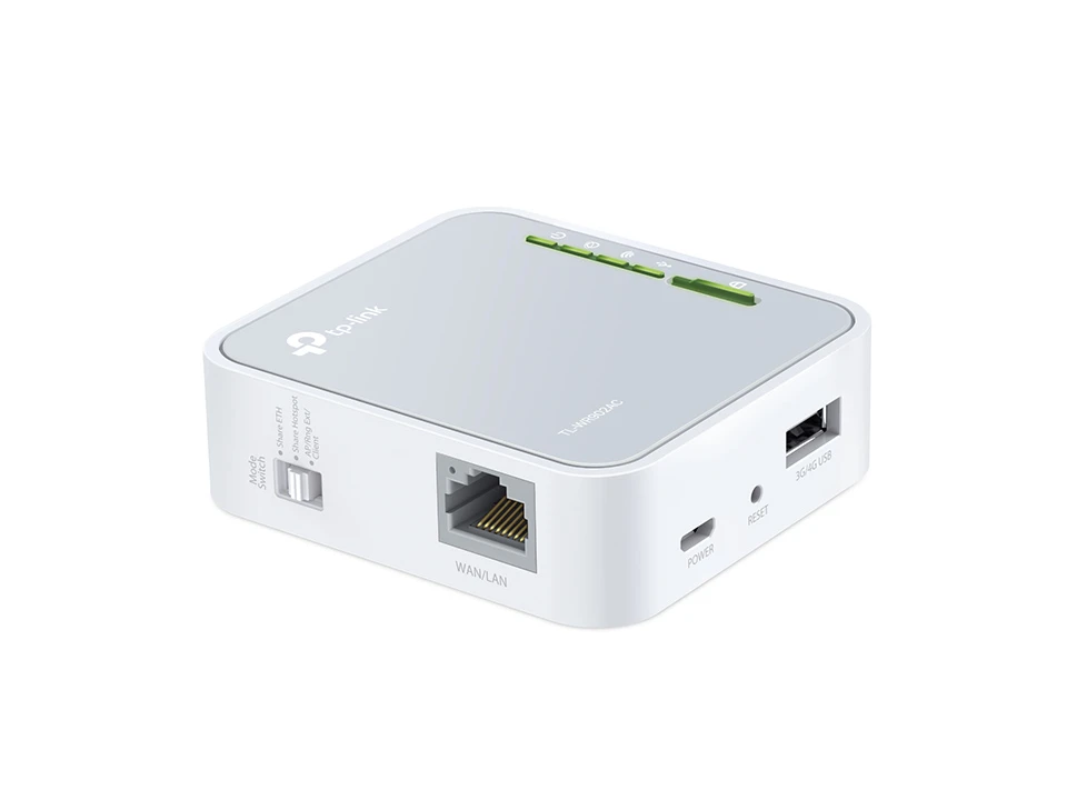 Bevielis kelioninis maršrutizatorius TP-Link WR902AC