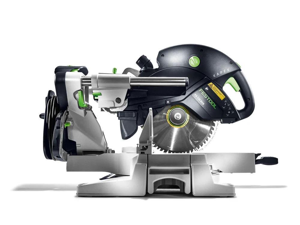 Traukiamas skersinio pjaustymo pjūklas KS 120 REB KAPEX, 1600 W, 260 mm