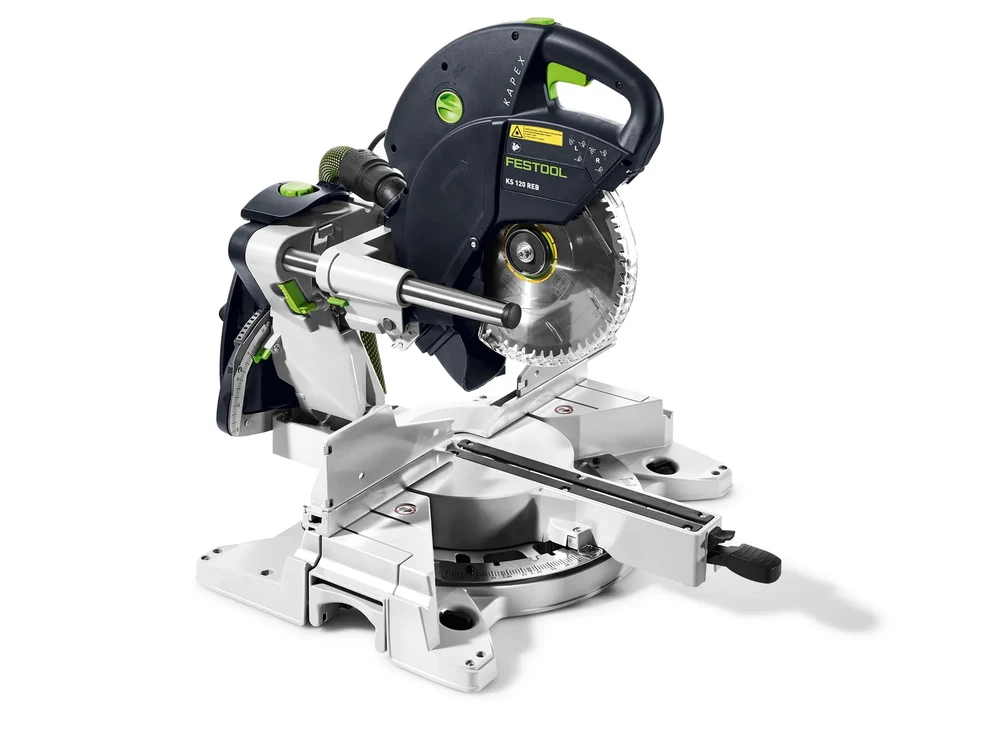 Traukiamas skersinio pjaustymo pjūklas KS 120 REB KAPEX, 1600 W, 260 mm