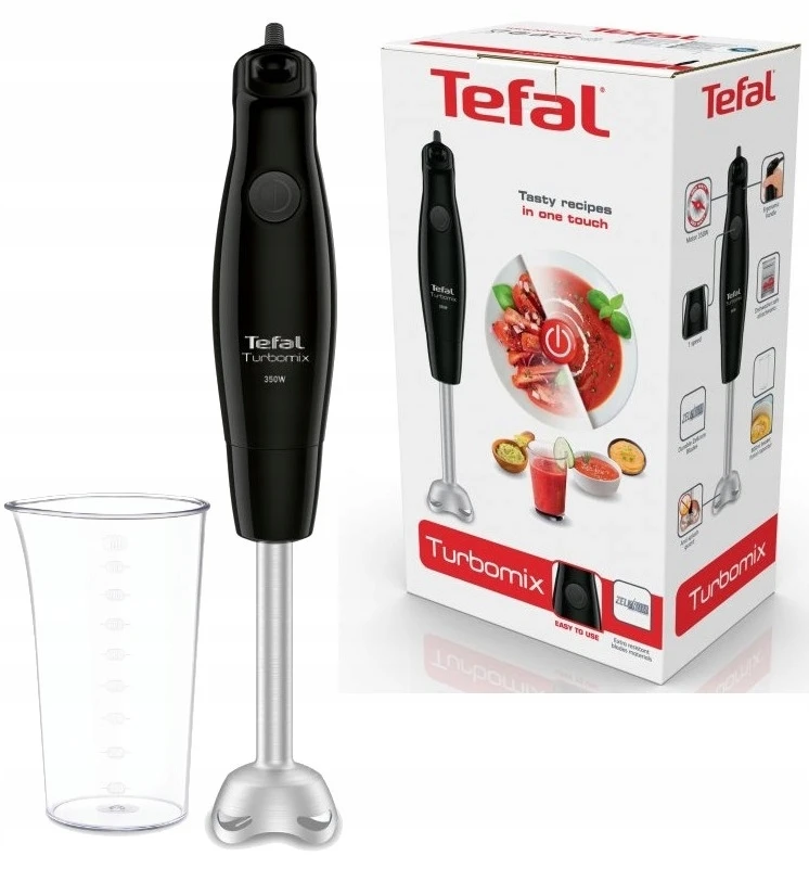 Trintuvas Tefal Turbomix HB1218, juodos spalvos