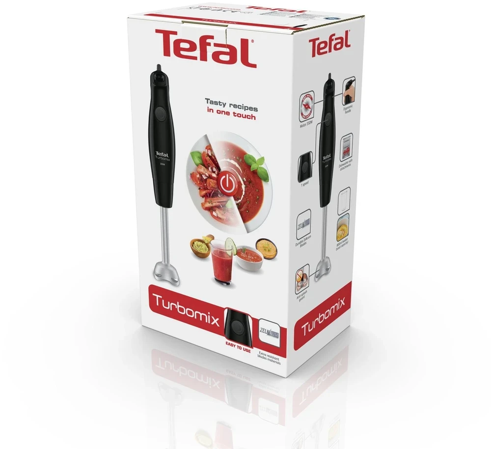 Trintuvas Tefal Turbomix HB1218, juodos spalvos