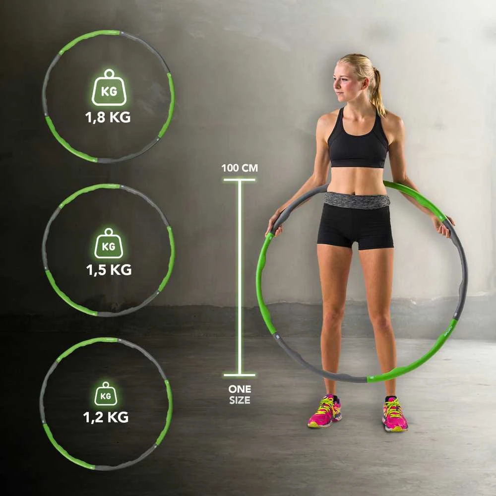 Gimnastikos lankas Tunturi Hula Hoop, 1.8kg