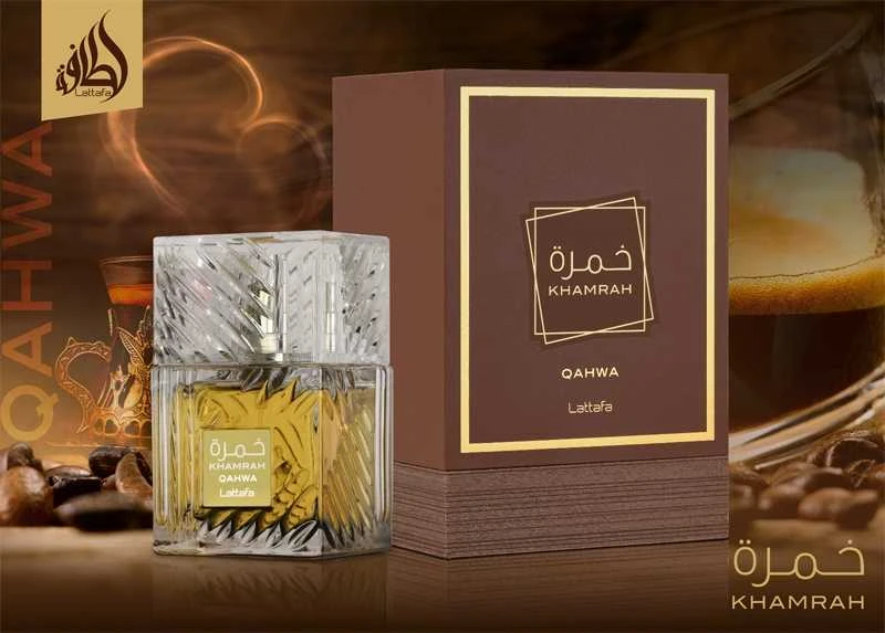 Unisex kvepalai Lattafa Khamrah Qahwa EDP, 100 ml