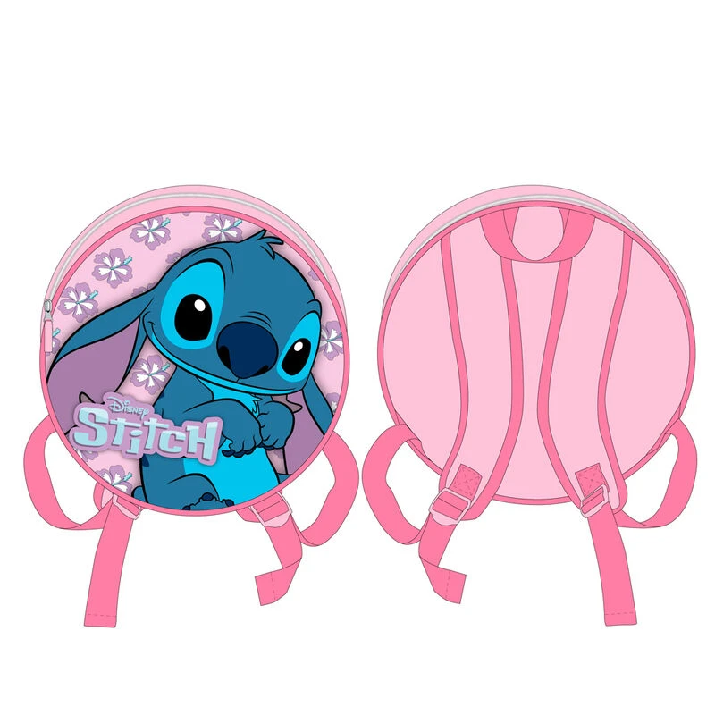 Vaikiška kuprinė Disney Stitch, 27x9 cm, rožinė