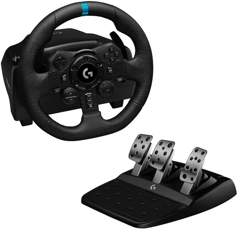 Logitech G923 TRUEFORCE simuliacinis lenktynių vairas su pedalais, skirtas Xbox Series X/S /Xbox One/PC