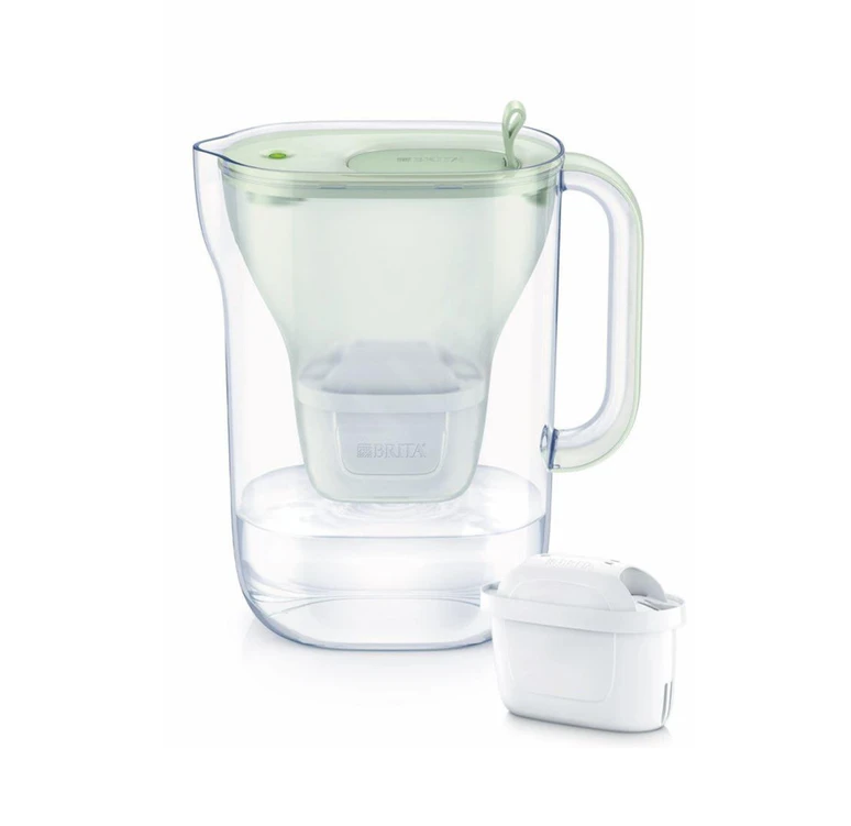 BRITA STYLE ECO vandens filtravimo indas, 2,4l, žalios spalvos +DOVANA Brita gertuvė