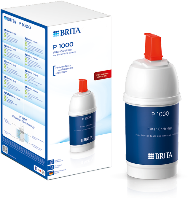 Vandens filtro Kasetė Brita P 1000, 1 vnt.