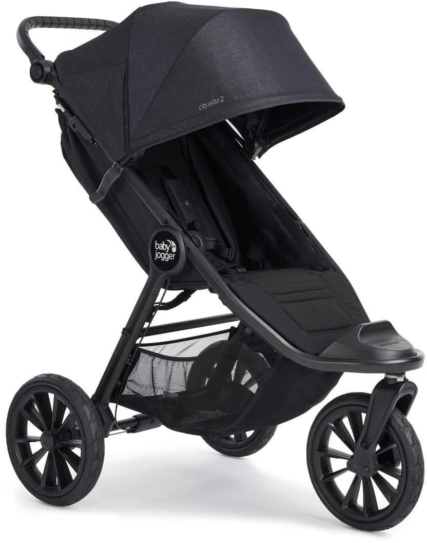 Vežimėlis Baby Jogger City Elite 2 | Juodas (Opulent Black)