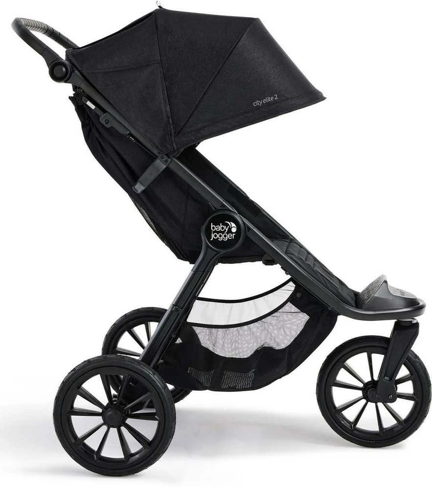 Vežimėlis Baby Jogger City Elite 2 | Juodas (Opulent Black)