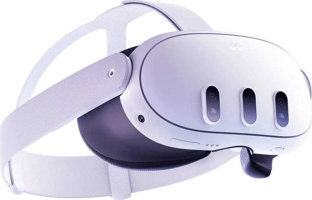 Virtualios realybės akiniai Meta Quest 3 512GB, Baltos spalvos