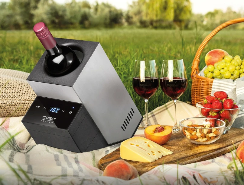 Akumuliatorinis Vyno šaldytuvas Caso WineCase Deluxe