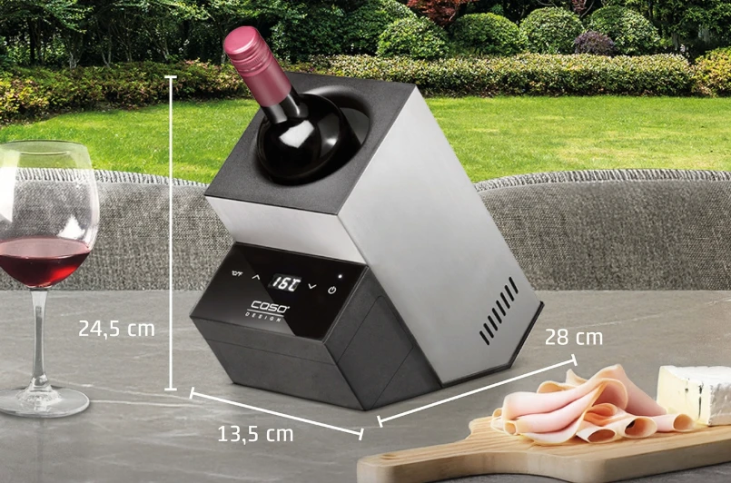 Akumuliatorinis Vyno šaldytuvas Caso WineCase Deluxe