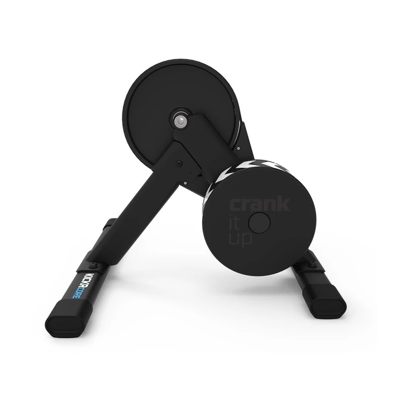 Interaktyvus dviračio treniruoklis Wahoo KICKR CORE 2 su Zwift Cog and Click sistema