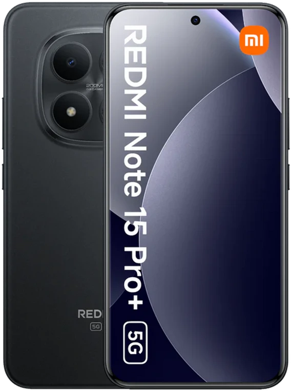 Xiaomi Redmi Note 15 Pro+ 5G 8 / 256GB Black, modelis - MZB0MI4EU