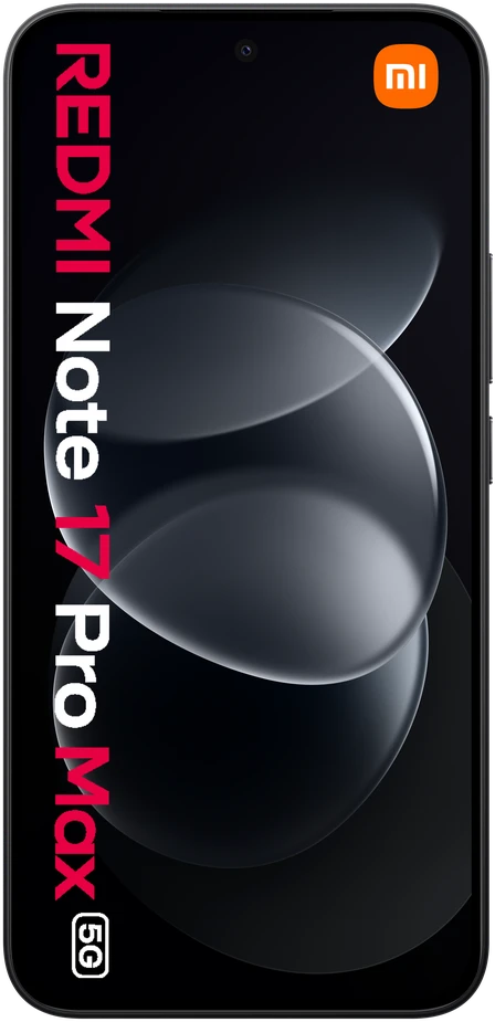XIAOMI REDMI Note 17 Pro Max 5G 8/256GB Black +DOVANA Xiaomi Dulkių siurblys - robotas
