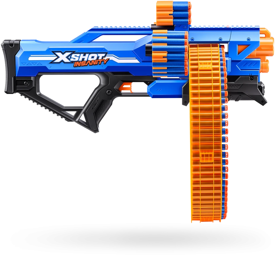 XSHOT žaislinis šautuvas Mad Megga Barrel Blaster Insanity, 1 serija, 36609