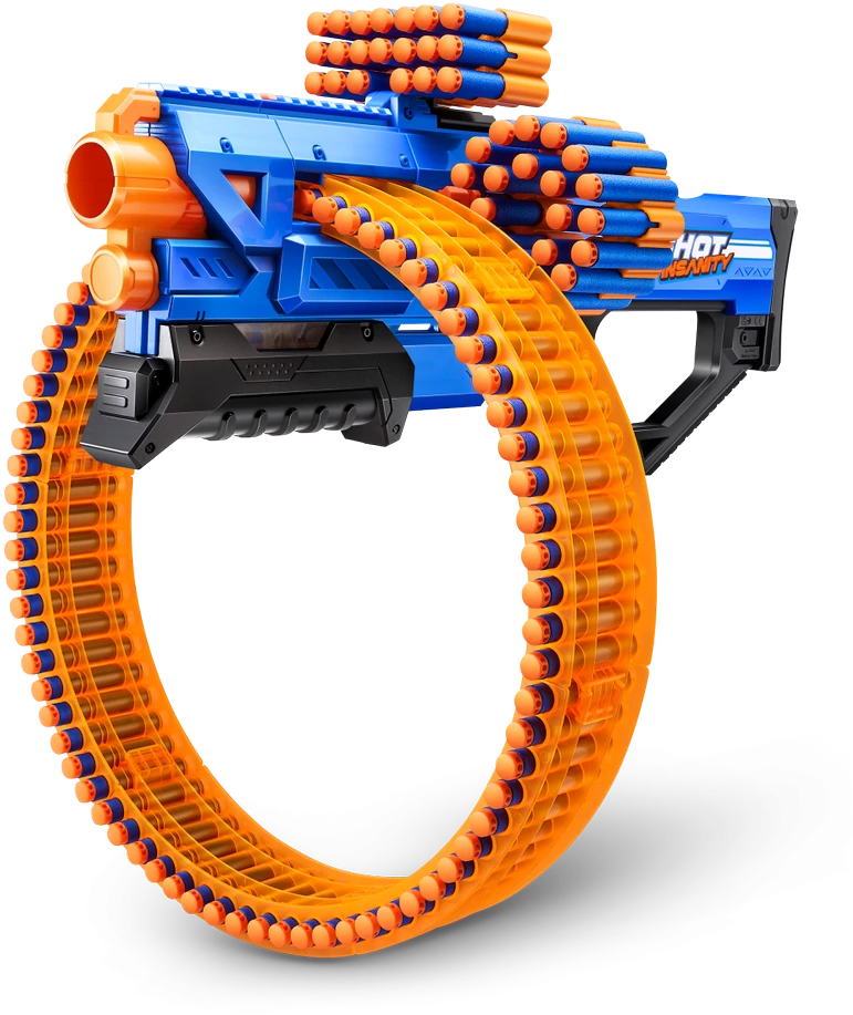 XSHOT žaislinis šautuvas Mad Megga Barrel Blaster Insanity, 1 serija, 36609