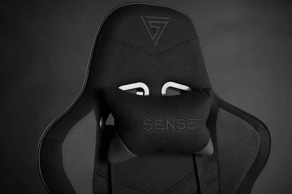 Žaidimų kėdė SENSE7 Spellcaster, Pilka (medžiaginė)