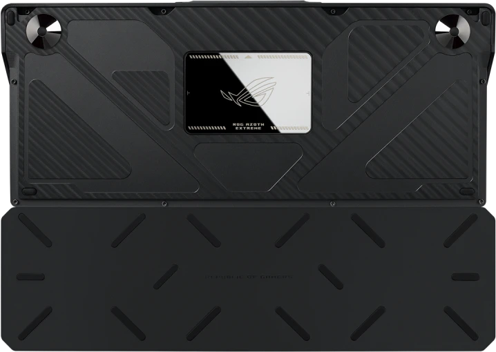 Žaidimų klaviatūra ASUS ROG AZOTH EXTREME 75% Wireless DIY Custom Gaming Keyboard, OLED ekranas