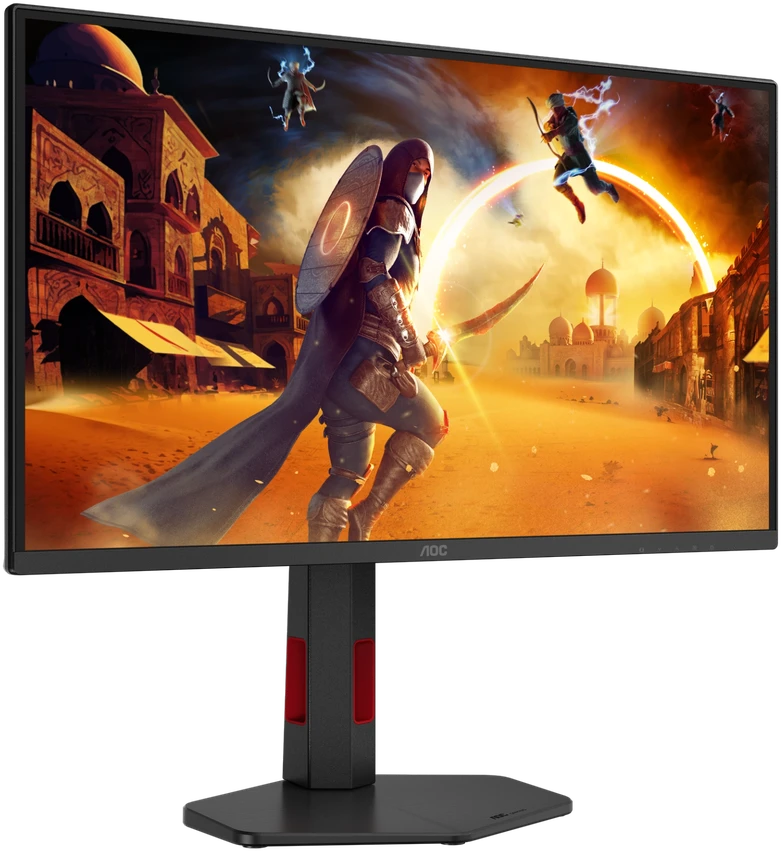 Žaidimų monitorius AOC Q25G4SR, 24.5" QHD (2560x1440) Fast IPS, 300Hz, 1ms, HDR, Adaptive Sync