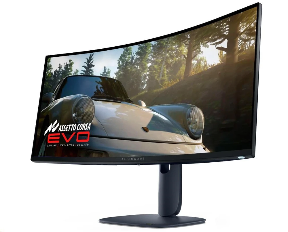 Išlenktas žaidimų monitorius DELL Alienware AW3425DW 34,2" UWQHD OLED, 240Hz, 0,03ms, HDMI/DP/USB-C