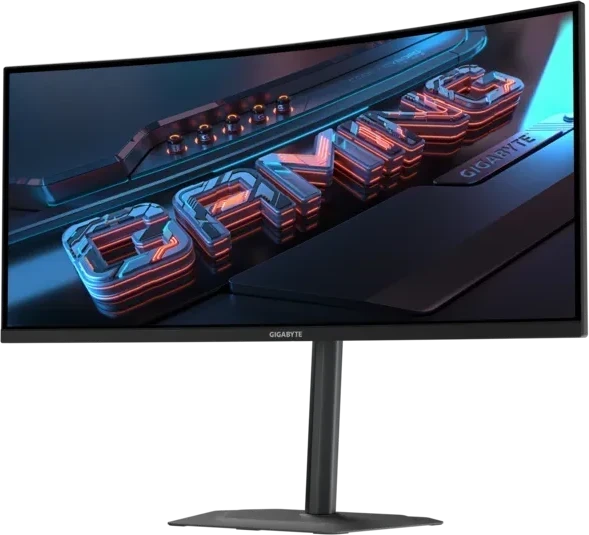 Žaidimų monitorius Gigabyte G34WQC2 EK | 34 " | VA | WQHD | 200 Hz | 1 ms | 3440 x 1440 pikselių | 450 cd/m² | 2 HDMI jungtys