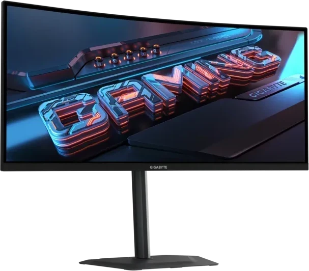 Žaidimų monitorius Gigabyte G34WQC2 EK | 34 " | VA | WQHD | 200 Hz | 1 ms | 3440 x 1440 pikselių | 450 cd/m² | 2 HDMI jungtys