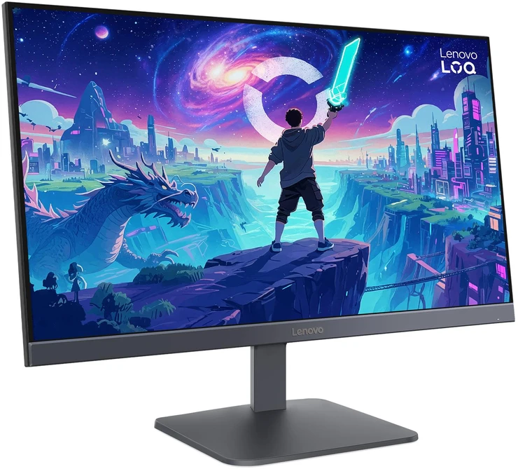Žaidimų monitorius Lenovo LOQ 24-10 23.8" FHD (1920X1080) WLED IPS PANEL/300NITS/200HZ/0.5MS/2X HDMI 2.1/DP 1.4