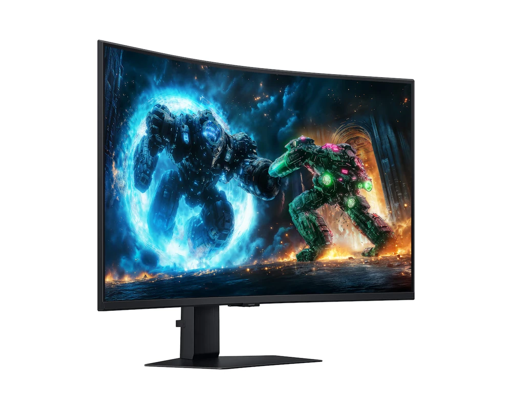 Žaidimų monitorius „Samsung Odyssey G7 G75F LS37FG750EUXEN“, 37″, 3840 × 2160 4K UHD, VA, 165 Hz, 1 ms, „DisplayHDR 600“, „FreeSync Premium Pro“, juodas