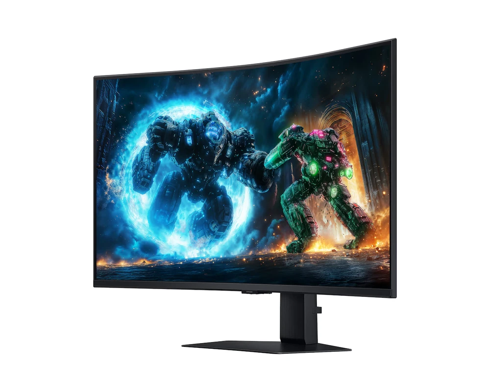 Žaidimų monitorius „Samsung Odyssey G7 G75F LS37FG750EUXEN“, 37″, 3840 × 2160 4K UHD, VA, 165 Hz, 1 ms, „DisplayHDR 600“, „FreeSync Premium Pro“, juodas