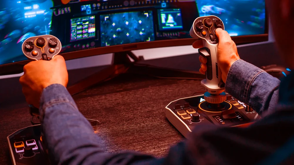 Žaidimų valdiklis Thrustmaster Sol-R 2 HOSAS Space Sim Duo