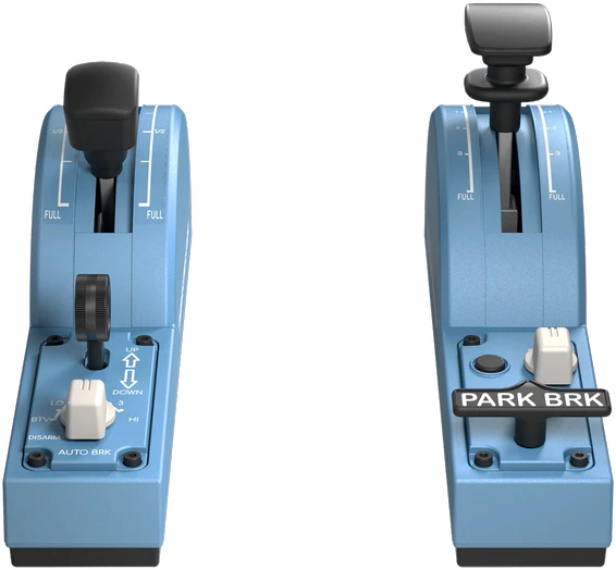 Žaidimų valdiklis Thrustmaster TCA Quadrant Add-On Airbus Edition