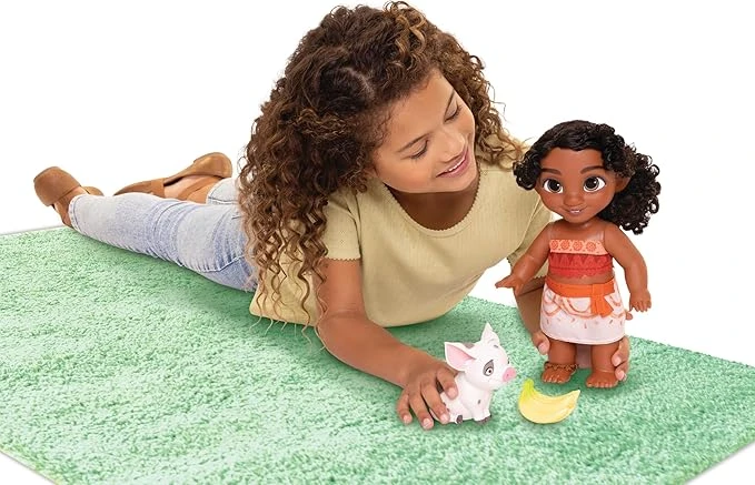 Jakks Pacific Disney Moana 2 - lėlė Simea ir Pua paršelis aprašymas - Prekės nuotrauka