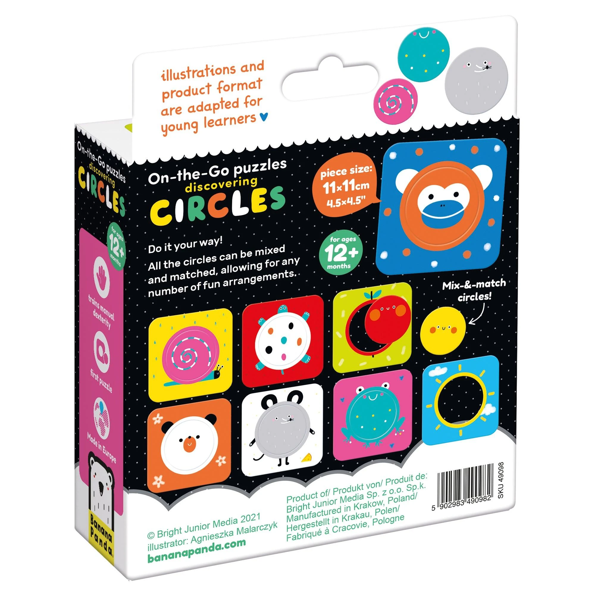 Dėlionė On-the-Go Puzzles Discovering Circles