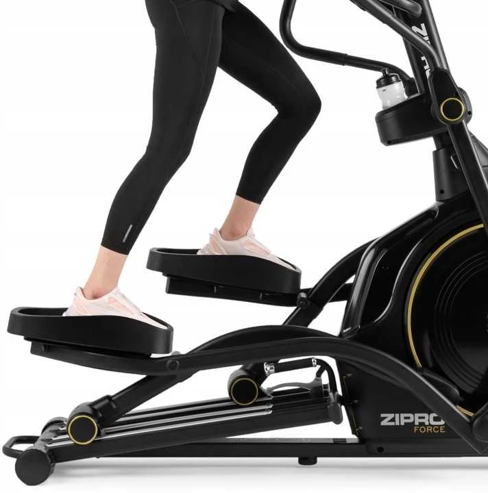 Zipro FORCE iConsole+ elipsinis dviratis | Juodos spalvos