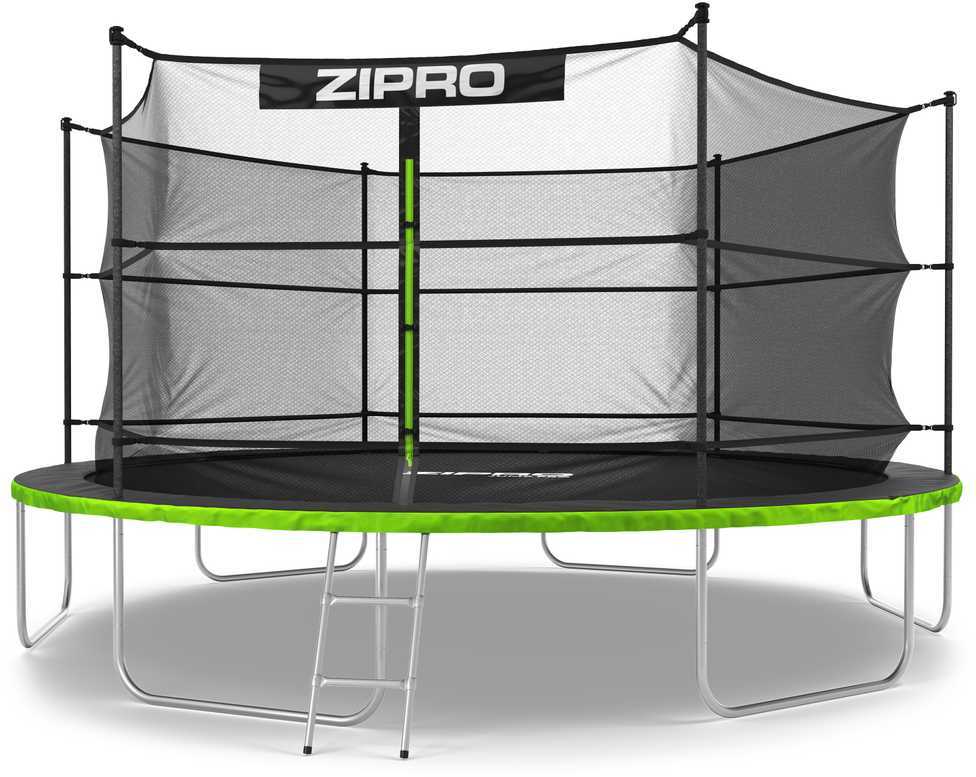 Zipro JumpPro IN Batutas su vidiniu tinklu, 435cm