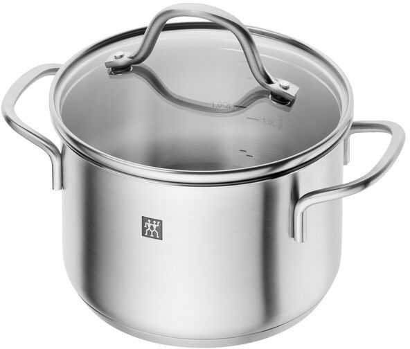 ZWILLING Flow virtuvės puodų rinkinys, 5 dalių, 18/10 nerūdijantis plienas
