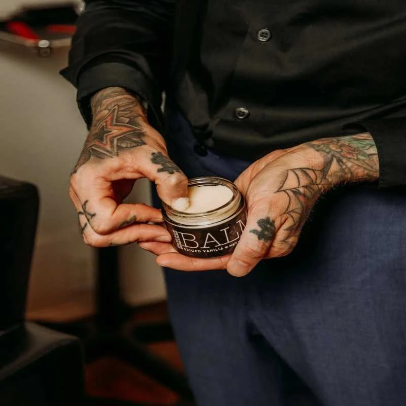 18.21 Man Made Beard Balm Spiced Vanilla balzamas barzdai, 56,7 g