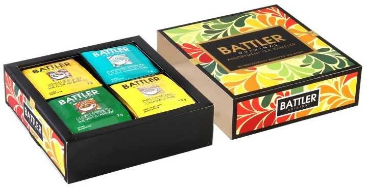 Arbatos rinkinys Battler Original Assortment Tea Sampler BO-GL-8005, 40 vnt.
