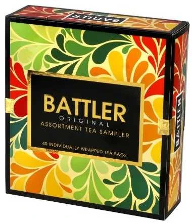 Arbatos rinkinys Battler Original Assortment Tea Sampler BO-GL-8005, 40 vnt.