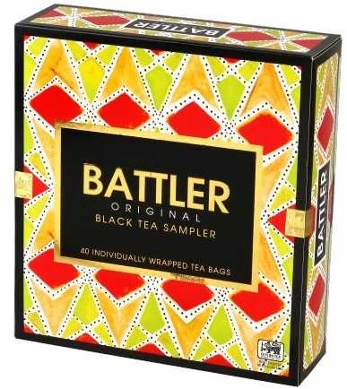 Arbatos rinkinys Battler Original Juodas Tea Sampler BO-GL-8004, 40 vnt.