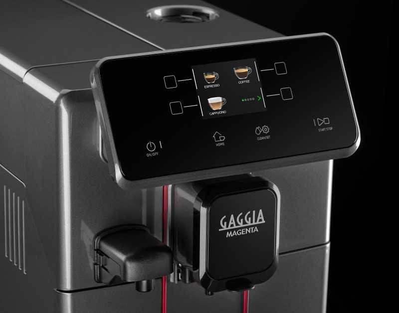 Aut. kavos aparatas Gaggia Magenta Prestige Glazed EG6603/90, pilkas blizgus