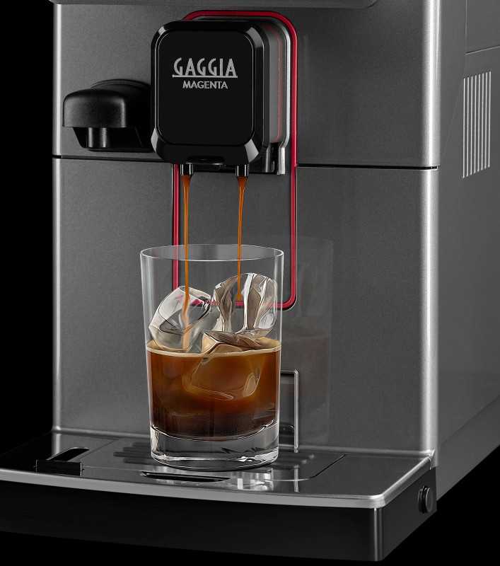 Aut. kavos aparatas Gaggia Magenta Prestige Glazed EG6603/90, pilkas blizgus
