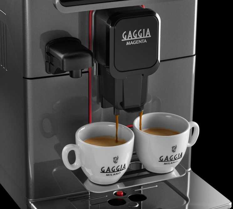 Aut. kavos aparatas Gaggia Magenta Prestige Glazed EG6603/90, pilkas blizgus