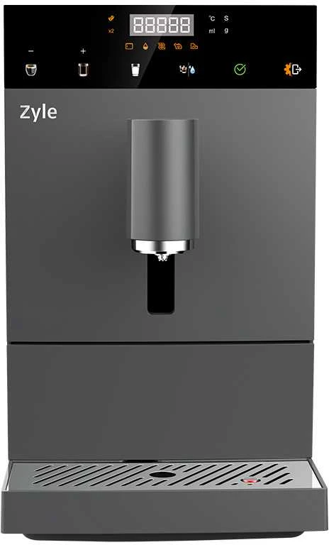 Automatinis kavos aparatas Zyle ZY609CM, 1350 W, pilkas