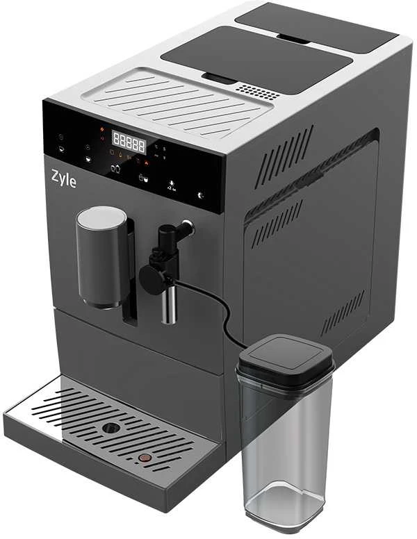 Automatinis kavos aparatas Zyle ZY610CM, 1350 W, pilkas