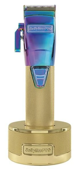Belaidės mašinėles stovelis BaByliss PRO Skeleton Fx Charging Stand Gold, FX7870GBASE