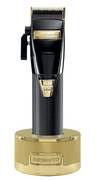 Belaidės mašinėles stovelis BaByliss PRO Skeleton Fx Charging Stand Gold, FX7870GBASE